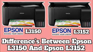 This file contains the installer to obtain everything you need to use your epson printer. Differences Between Epson L3150 And Epson L3152 Printers Hindi Youtube