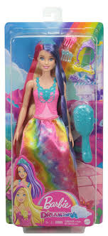Today, the price of a mint condition barbie from this era can run close to $25,000. Barbie Dreamtopia Princess Doll 11 5 Inch With Extra Long Two Tone Fantasy Hair Toys R Us Canada