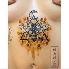 Pin By Bri Cochran On Tattoo Stuff Honeycomb Tattoo Bee Tattoo Tattoos