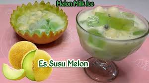 Rasanya manis, segar, dan juga nikmat. Es Susu Melon Melon Milk Ice Fresh And Delicious Youtube