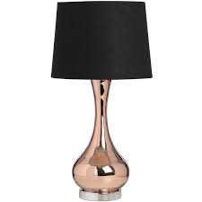 Black Rose Gold Table Lamp Table Lamp Lamp Gold Table Lamp