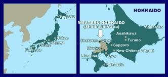 Hokkaido map silhouette prefecture frame icon. 10 Places To Visit In Hokkaido Globerovers