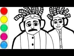 Maybe you would like to learn more about one of these? Ondel Ondel Betawi Menggambar Dan Mewarnai Youtube