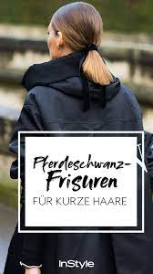 trend frisur diese 3 pferdeschwanz varianten sehen an kurzen haaren besser aus pferdeschwanz frisuren styling kurzes haar pferdeschwanz