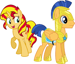 Request - Sunset Shimmer and Flash Sentry by Givralix on DeviantArt