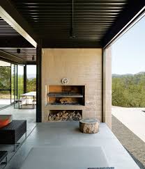 5 Outdoor Fireplaces We Love Modern Outdoor Fireplace Outdoor Fireplace Designs Outdoor Kitchen