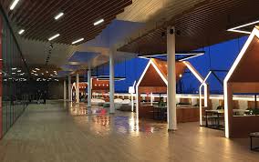 Modern engineering custom hotel villa lobby indoor decoration large aluminum ceiling led pendant light. Lightaz Com Inspiration Project Gallery