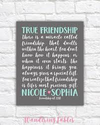 Gifts For Best Friend Friendship Poem Custom Bff Gift For Etsy Friendship Poems Best Friend Gifts Best Friend Poems