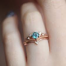 Capucinne On Instagram Teal Blue Sapphire Ring With A Touch Of Vint In 2020 Sapphire Engagement Ring Blue Unique Diamond Engagement Rings Vintage Engagement Rings