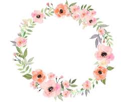 Watercolour Flower Wreath Clip Art Digital Download Png Vector Watercolor Flower Wreath Floral Wreaths Illustration Wreath Clip Art