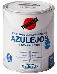 Muchas de estas estancias combinan el blanco. Esmalte Azulejos Al Agua Banos Y Cocinas Titanlux Interior Brillante Pinturas El Artista