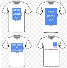 Jual beli online aman dan nyaman hanya di tokopedia. Baju Custom Custom Sablon Satuan Ukuran Logo A4 A3 Shopee Indonesia