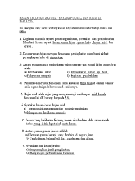 Maybe you would like to learn more about one of these? Latihan Kesan Pengaruh Cuaca Dan Iklim