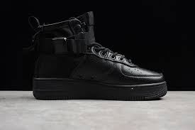Nike Sf Af1 Mid Triple Black For Sale Hoop Jordan