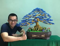 Artist Nguyenvu Bonsaihandmade Handmadebonsai Wirebonsai Wirebonsaitree Wirewrapping Wireart Bonsai Bo Tree Art Wire Tree Sculpture Wire Art