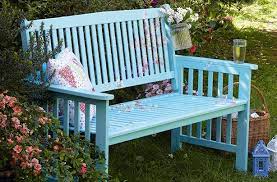 How To Upcycle A Garden Bench Painted Garden Furniture Garden Bench Seating Wooden Garden Benches