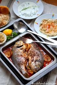 Daurade Au Four A La Libanaise Daurade Au Four Recettes De Cuisine Cuisine Poisson