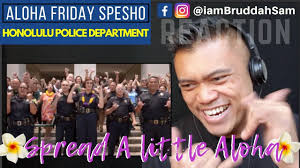 Spread da ALOHA with the HONOLULU POLICE DEPARTMENT