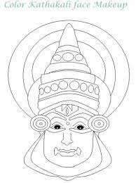 Kathakali Face Pencil Sketch Google Search Fabric Painting Pottery Painting Designs Kerala Mural Painting