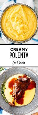 This Creamy Polenta Is A Dish That S So Easy To Make And A Flavorful Complement To Any Meal I M Making A Nice Simple Ve Creamy Polenta Recipes Cooking Recipes