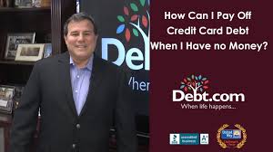 Opensky® secured visa® credit card. How To Pay Off Credit Card Debt When You Have No Money Debt Com