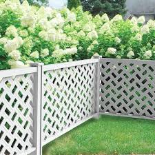 Connections Decorative Vinyl Panels Yard Accents Freedom Outdoor Living For Lowes Garden Fence Panels Yard Accents Garden Fence