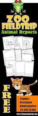Free Zoo Field Trip Worksheet And Animal Reports Homeschool Kindergarten Homeschool Preschool Homeschool Science