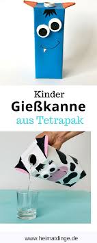 Giesskanne Fur Kinder Kuh Elsa Aus Tetrapak Selber Machen Milchkarton Basteln Ideen Zum Selbermachen Fur Kinder Und Kuh Elsa
