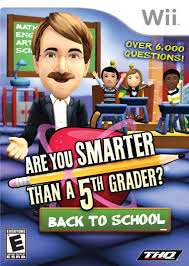 Oct 17, 2021 · a comprehensive database of more than 25 are you smarter than a 5th grader quizzes online, test your knowledge with are you smarter than a 5th grader quiz questions. Are You Smarter Than A 5th Grader Back To School Nintendo Wii Buy Online In El Salvador At Desertcart 4611991