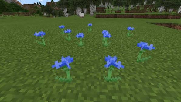 Minecraft Cornflower - Gamerheadquarters