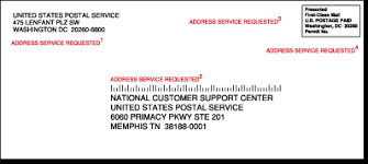 Post Office Return Mail Endorsements Elite Envelope Graphics