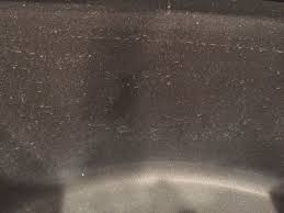 black composite sink