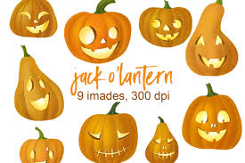Download Jack O Lantern Clipart Graphic By Lena Dorosh Creative Fabrica PSD Mockup Templates