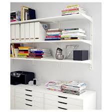 Algot Wall Upright Shelves White 33 7 8x16 1 8x33 1 2 In 2020 Drawer Unit Ikea Algot Shelves