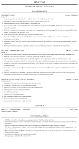 Ensure documentation is accurately processed. Import Specialist Resume Sample Mintresume