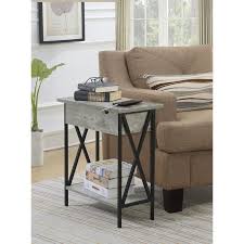 Abbottsmoor End Table With Built In Outlets In 2020 Flip Top Table Convenience Concepts Furniture