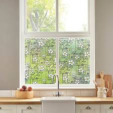 See more ideas about window coverings, stained glass windows, stained glass. Daisy Static Window Film Dunelm