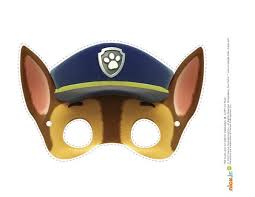 He is a police and traffic cop dog and a spy dog as of season 2. Paw Patrol Printable Mask Novocom Top