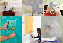 Wall painting is cheaper that room decorating with beautiful wallpapers. Creative Wall Painting 2 How To Paint Walls In Creative Ways Wall Painting Creative Wall Painting Wall Painting Techniques
