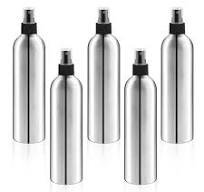 5 Pack 300ml/5oz Empty Aluminum Spray Bottles,Metal Fine Mist  Sprayer,Refillable Cosmetic Atomizer Set with Lids for  Cosmetic,Perfume,Face Spray,Air ...