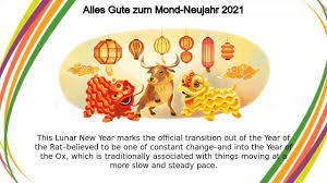 Im fokus des events steht die zelebrierung des chinesischen neujahrsfestes. Mond Neujahr Alles Gute Zum Mond Neujahr 2021 Youtube