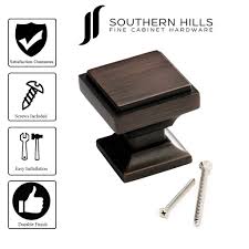 Dimensions of hudson 34.5w 21d 33.25h bathroom vanity cabinet without top. Square Kitchen Drawer Pulls Cupboard Handles Bronze Cabinet Hardware Pack Of 5 Bathroom Vanity Pulls Southern Hills Oil Rubbed Bronze Cabinet Knobs Shkm002 Orb 5 Knobs Cabinet Hardware Fcteutonia05 De