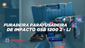 Kit Furadeira De Impacto Gsb 1200 Parafusadeira Gdr 120 Bosch Youtube Em 2020 Furadeira A Bateria Furadeira Impacto