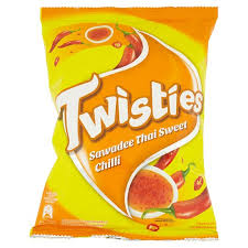 A map routing program that produces twisty routes, preferred by motorcycles and other driving connoisseurs. Twisties Sawadee Thai Sweet Chilli Corn Snacks 65g Asiansnacks