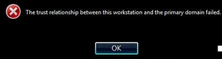 Fix Trust Relationship Between Workstation Domain Failed Error Without Rejoining Domain Kontech It Services