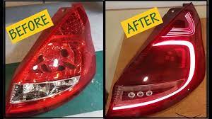 kak eto sdelano ford fiesta svet ford fiesta led tail lights ford