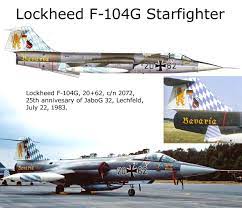 Luftwaffe F 104g Bavaria