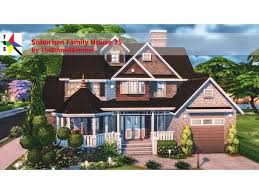 Suburban Family House 25 By Thedismalsimmer The Sims 4 Download Simsdomination Dom Simsov Sims 4 Plan Doma