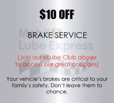 Coupons Mobil 1 Lube Express Oil Change
