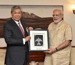The new deputy prime minister will continue to be malaysia's defence minister. File The Deputy Prime Minister Of Malaysia Dato Seri Dr Ahmad Zahid Bin Hamidi Calling On The Prime Minister Shri Narendra Modi In New Delhi On July 19 2016 1 Jpg Wikimedia Commons